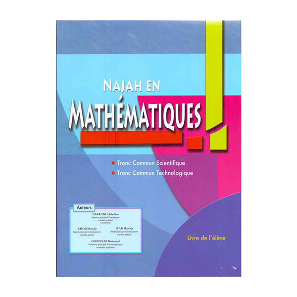Najah En Mathémathiques Tc