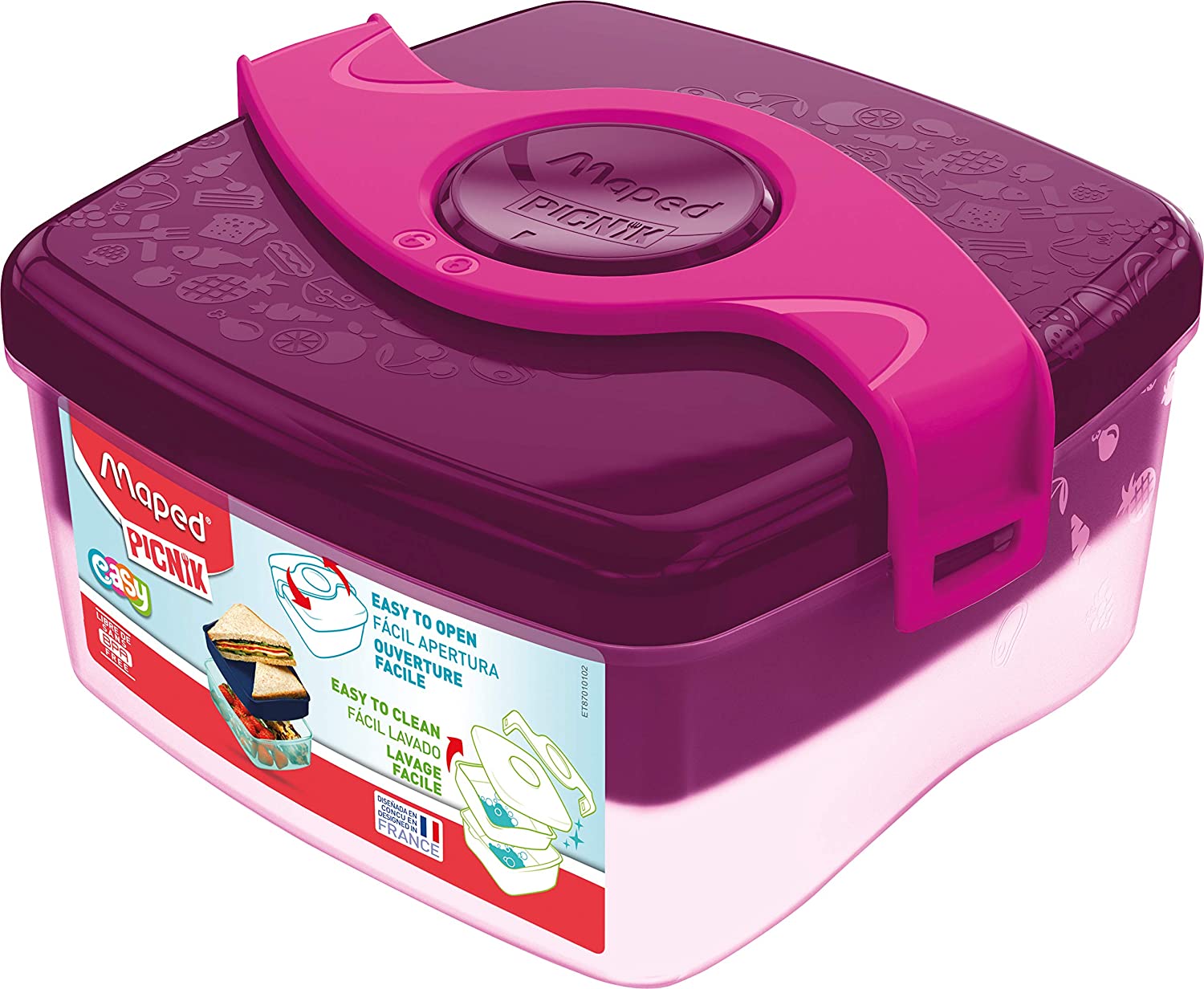 Boite Repas Lunch Box 2 Compartiments Picnik Réf. 870101