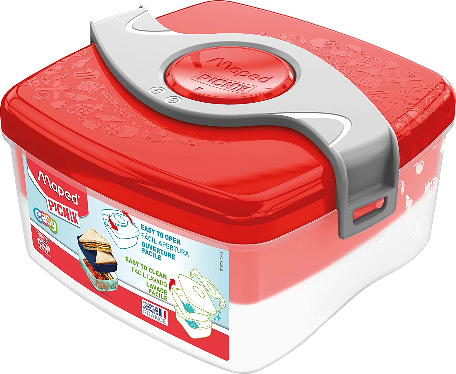 Boite Repas Lunch Box 2 Compartiments Picnik Réf. 870101 thumbnail 1