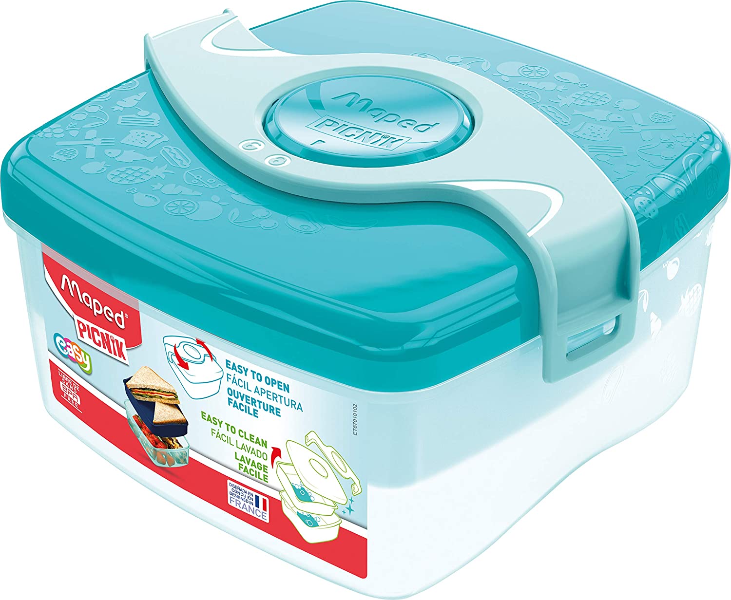 Boite Repas Lunch Box 2 Compartiments Picnik Réf. 870101 thumbnail 4