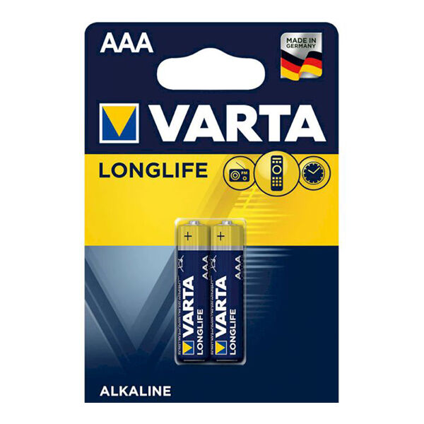 Battrie Energie Aaa 2 Pièces Varta Réf. 94726