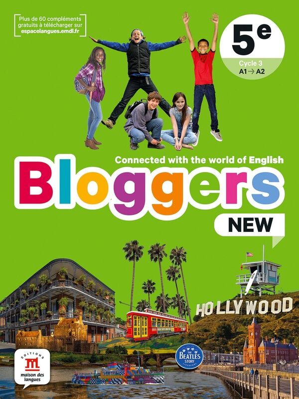 Bloggers New Anglais 5e Livre De Lélève A1>a2