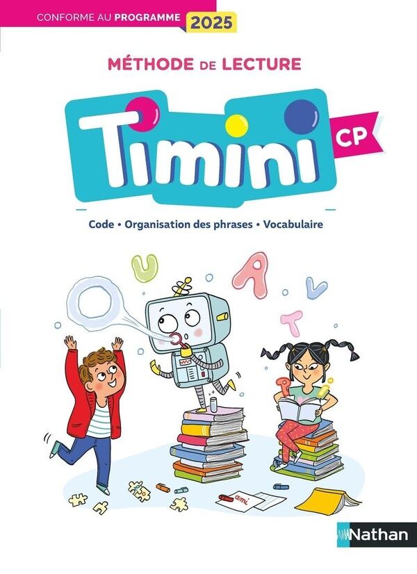 Pack Timini Cp ( Manuel+ Cahier D'activités + Cahier D'écriture )