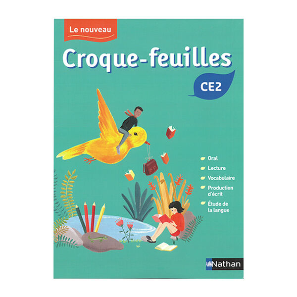Croque-feuilles Ce2 Manuel+ Cahier D'exercices + Feuilles D'oral