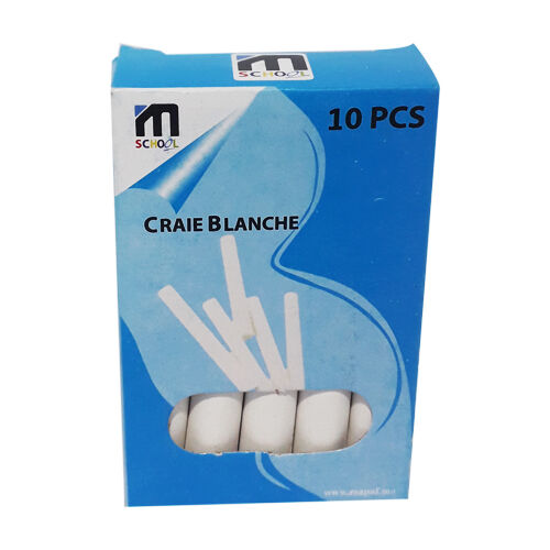 Boite De 10 Craie Blanche 