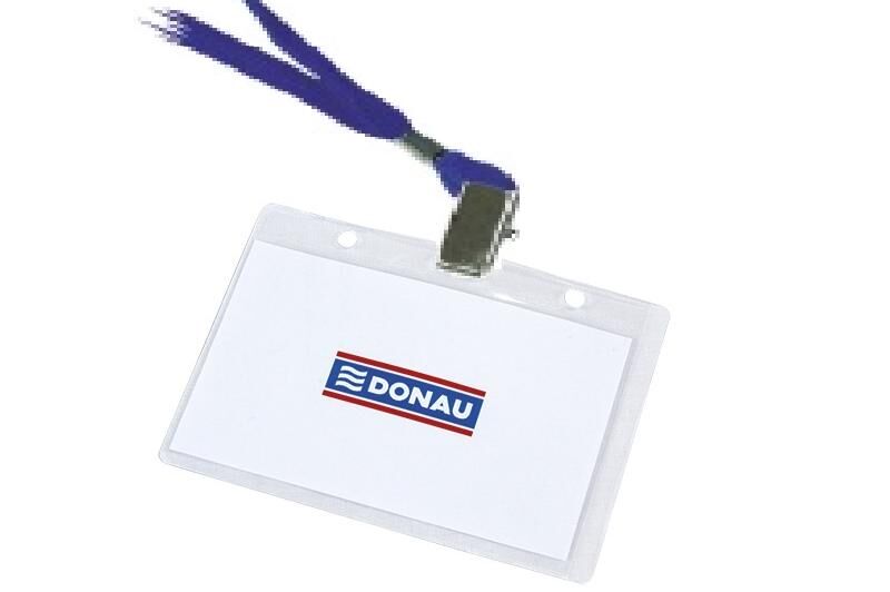 Badge En Plastique Avec Collier 
