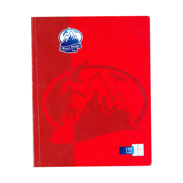 Cahier Broché 192p Grands Carreaux 90g Petit Format A5