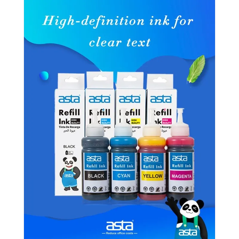 Pack Bouteilles D'encre Gi-490 Compatible Pour Les Imprimantes Pixma G