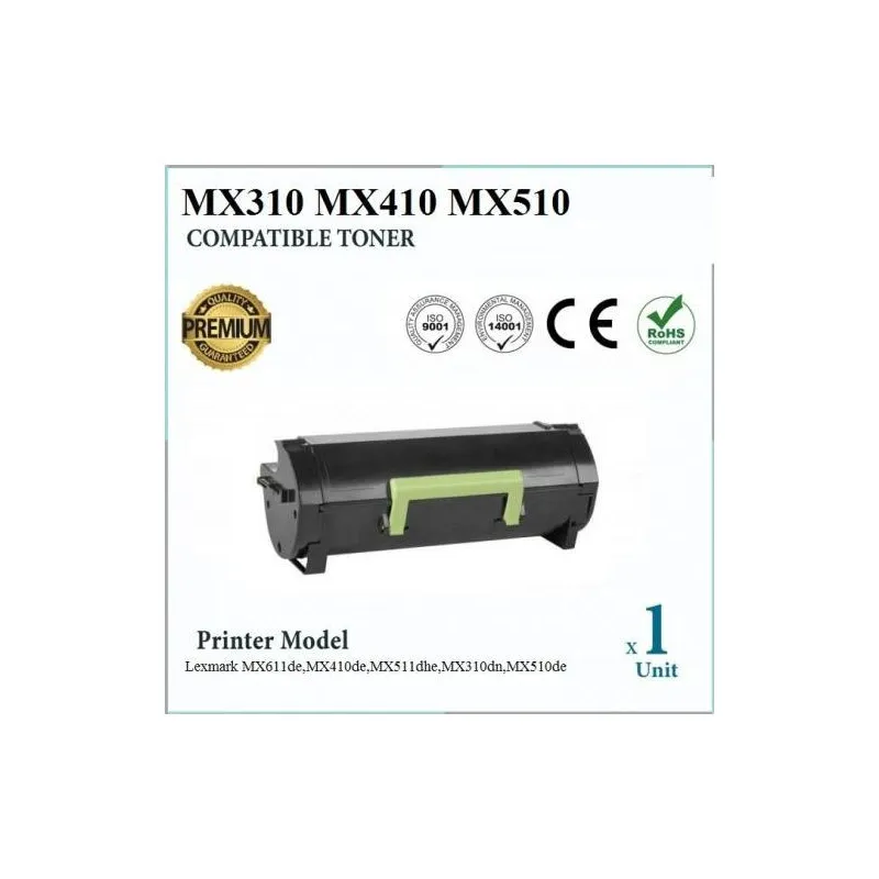 Toner Compatible Mx310, 410, 510, 511, 610, 611
