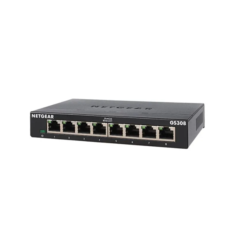 Netgear Gs308-300uks - Switch Non Manageable 8 Ports Gigabit
