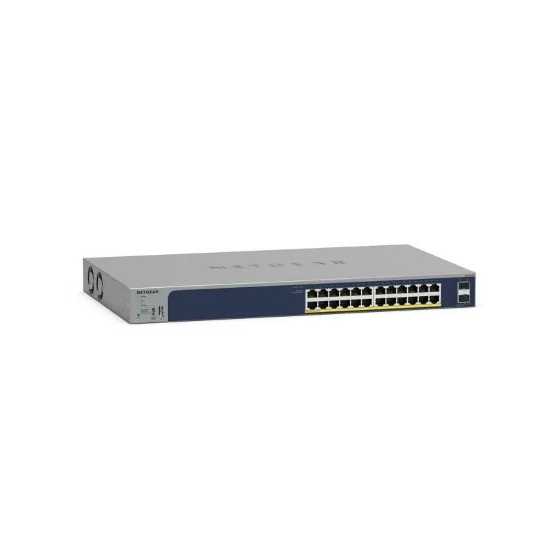 Gs724tpv3 Géré L2 Gigabit Ethernet (10/100/1000) Connexion Ethernet, Supportant L'alimentation Via Ce Port 