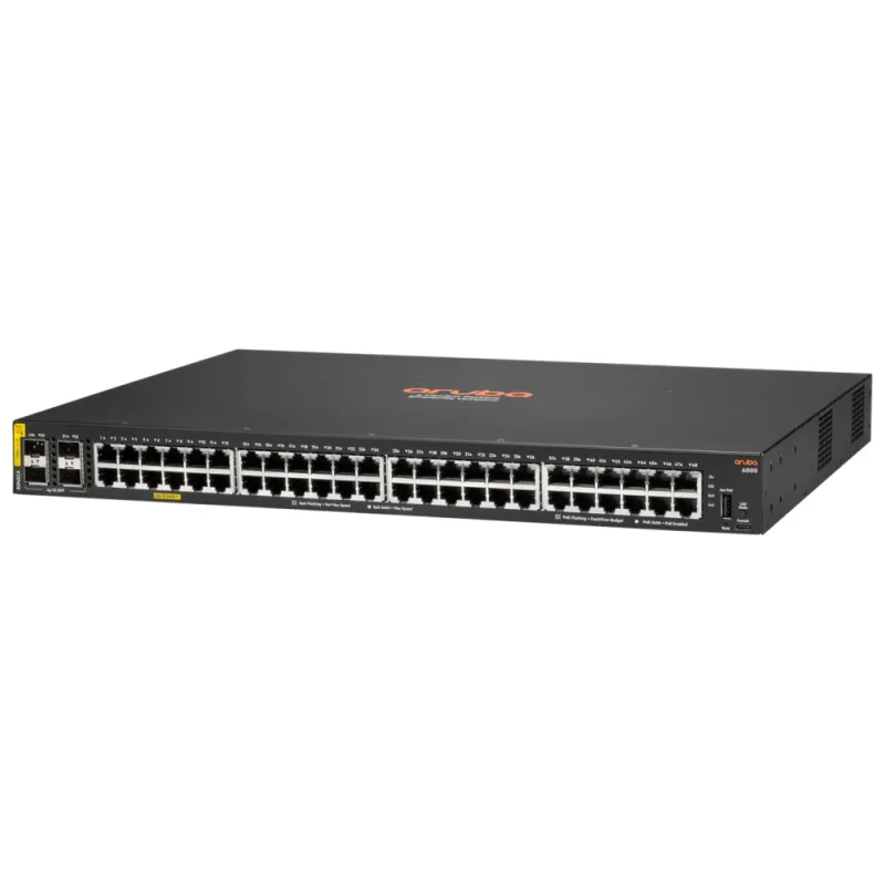 Switch 6000 48g Classe 4 Poe 4sfp 370 W (r8n85a) 