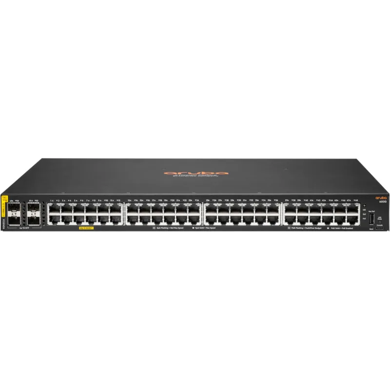 Switch 6000 48g Classe 4 Poe 4sfp 370 W (r8n85a) thumbnail 4