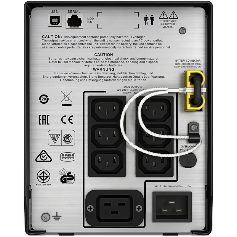 Onduleur Line-interactive Apc Smart-ups C 2000va thumbnail 4