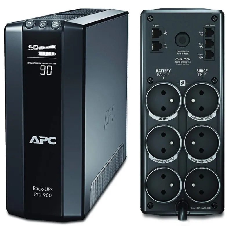 Onduleur Line-interactive Apc Pro Back-ups Br900g-fr - 540 W / 900 Va - 6 Prises Fr