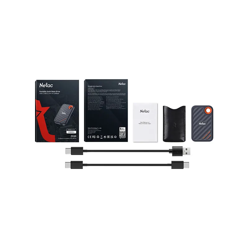 Disque Dur 512go Externe Ssd Zx20 Type-c 3.2 Gen (nt01zx20-512g-32bl)