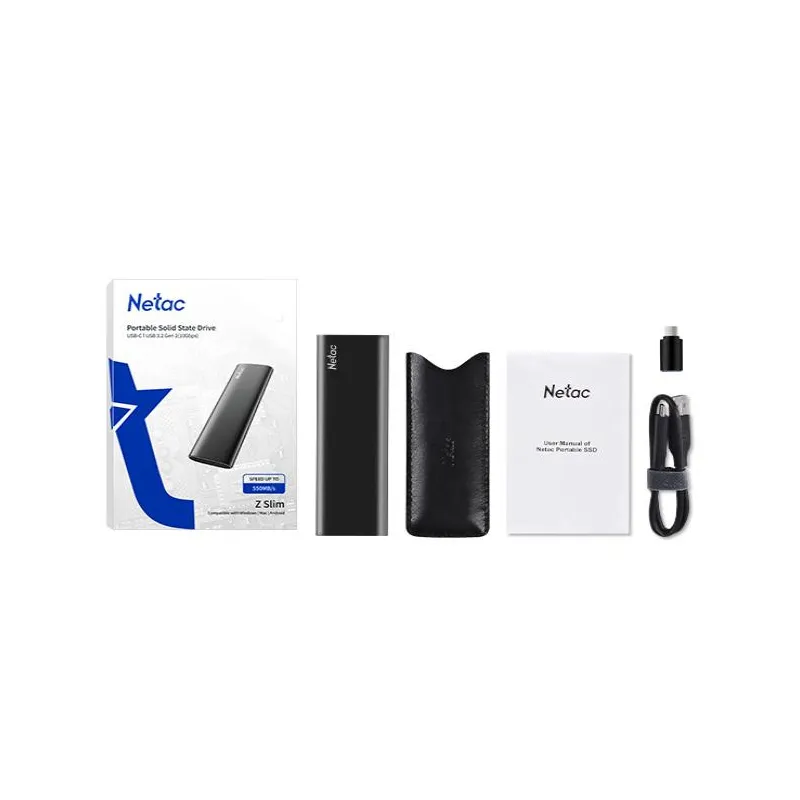 Disque Dur 250gb Ssd Externe Z Slim Usb3.2 Gen2 Type-c (nt01zslim-250g-32bk)