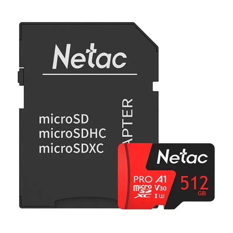 P500 Extreme Pro Microsdxc V30 Card With Adapter 512gb (nt02p500pro-512g-r thumbnail 4