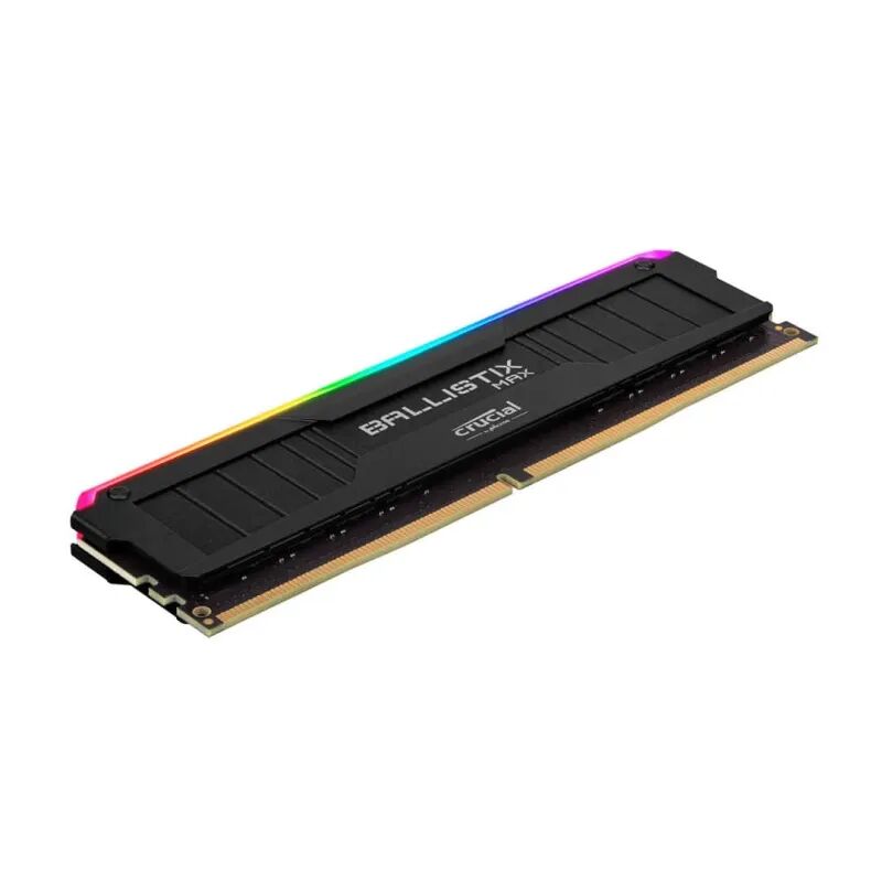 Barrette Mémoire Ram Ballistix Black Rgb Ddr4 8 Go 3200 Mhz (balistix8g3200m-rgb)
