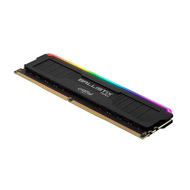 Barrette Mémoire Ram Ballistix Black Rgb Ddr4 8 Go 3200 Mhz (balistix8g3200m-rgb) thumbnail 3