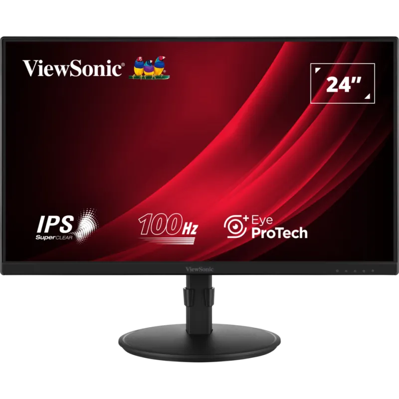 Écran 24 Full Hd Viewsonic Vg2408 Ergonomic Avec Usb Hub