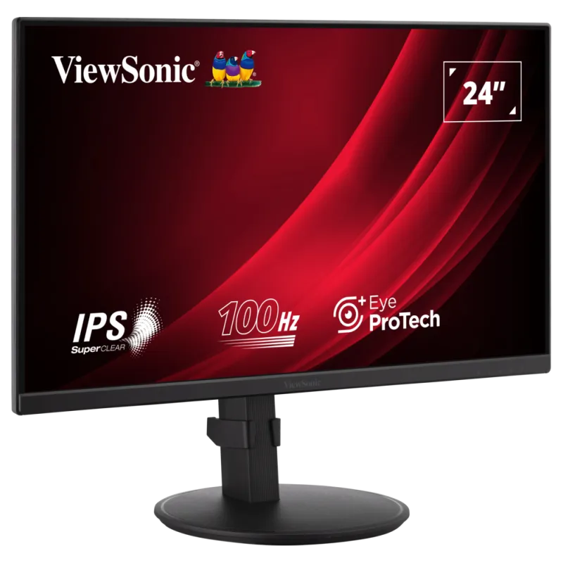 Écran 24 Full Hd Viewsonic Vg2408 Ergonomic Avec Usb Hub thumbnail 3