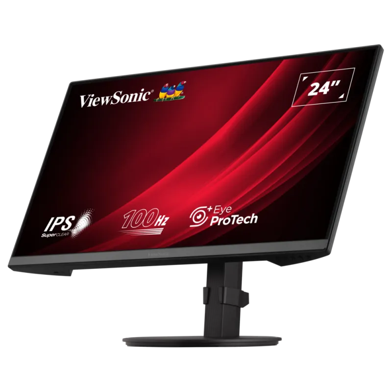 Écran 24 Full Hd Viewsonic Vg2408 Ergonomic Avec Usb Hub