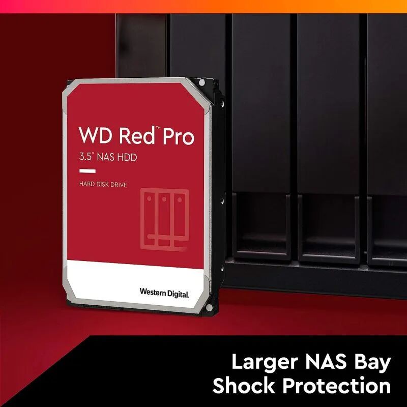 Disque Dur Interne Rouge Pro 10to 3.5 Nas - 7200 Rpm - (wd102kfbx)