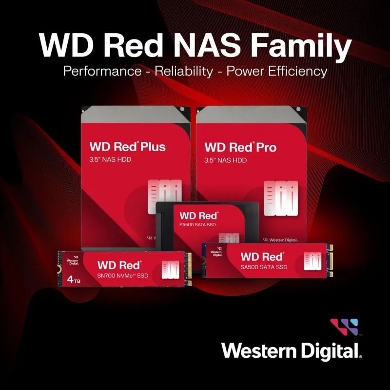 Disque Dur Interne Red Plus 3.5 - 4to Sata 6gb/s 256 Mo (wd40efpx) thumbnail 4
