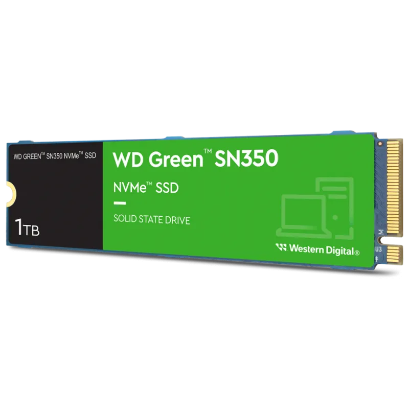 Disque Dur Interne Ssd Wd Green Sn350 M.2 2280 Pci 3d Nand Nvme 1 To  thumbnail 3