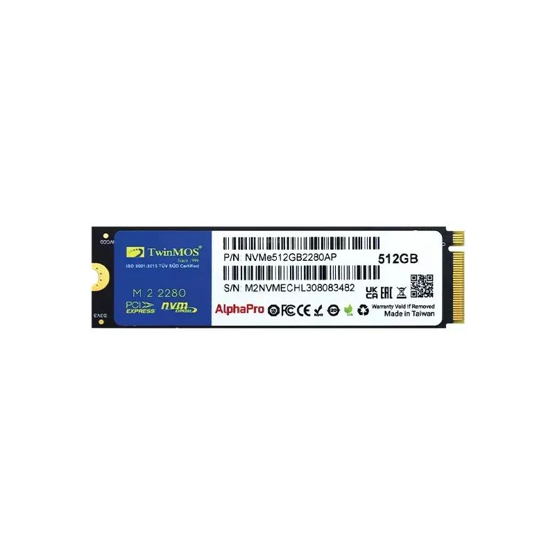Ssd Interne Alphapro Nvme Pcie M.2 G3 - 512gb