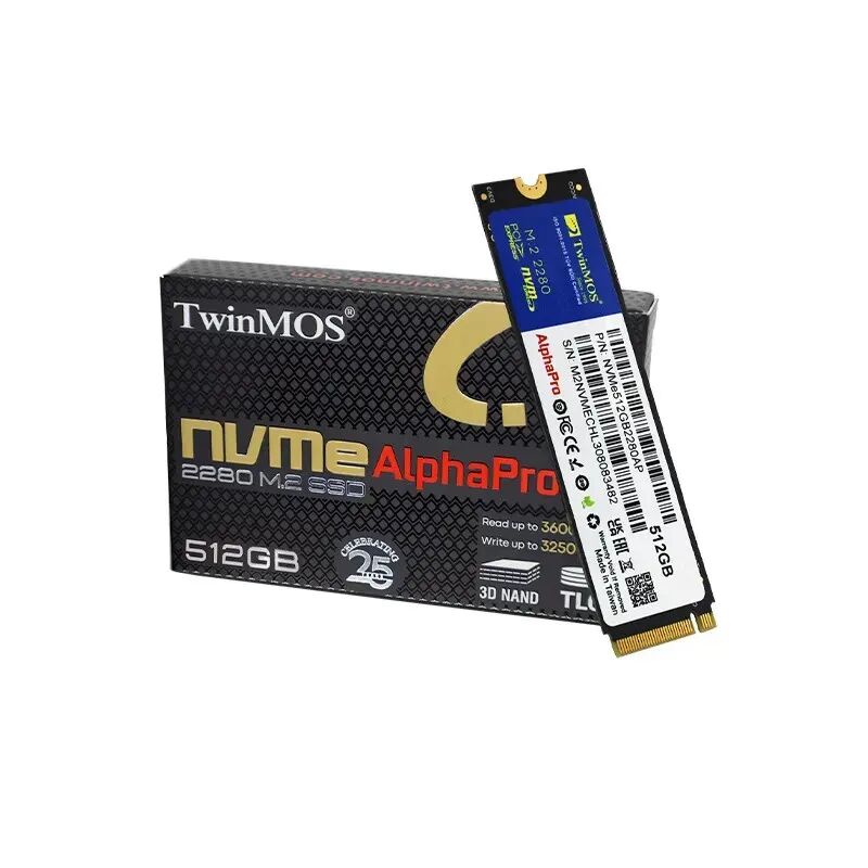 Ssd Interne Alphapro Nvme Pcie M.2 G3 - 512gb