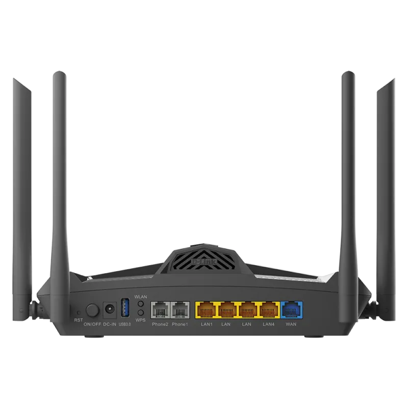 Routeur Modem Wi-fi 6 Ax1800 Double Bande Mesh Adsl2+/vdsl2 Avec Voip thumbnail 3