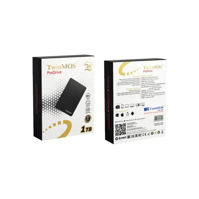 Portable Hdd Prodrive 2.5 Usb 3.0 1tb