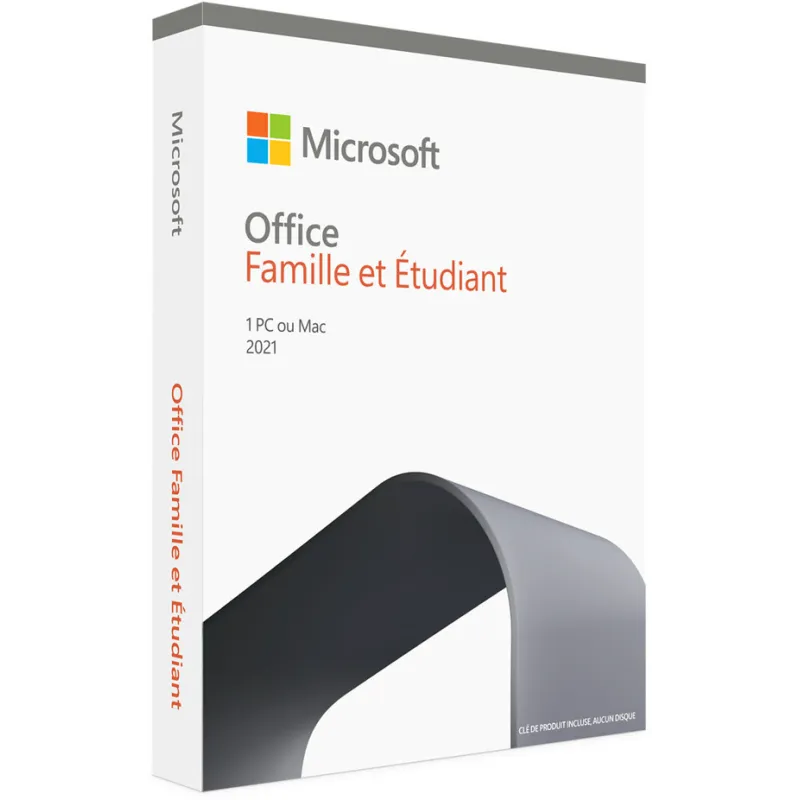 Microsoft Office Famille Et Étudiant 2021 - Achat Définitif Pour 1 Pc Ou Mac