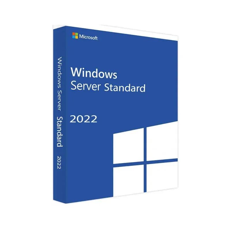 Microsoft Windows Server Standard 2022 64bit - 1 Pk Dsp Oei Dvd 16 Core - Français
