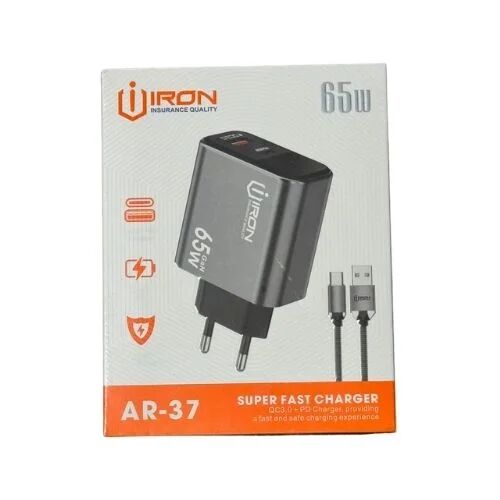 Chargeur Rapide Mural Pd Ar-37 – 65w – Usb Type-c