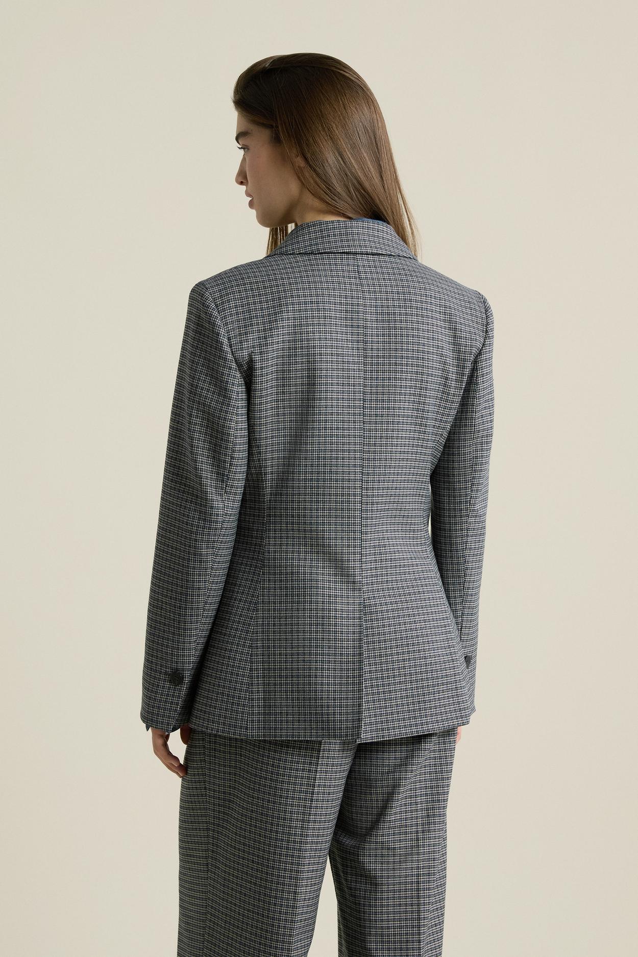 Blazer À Carreaux