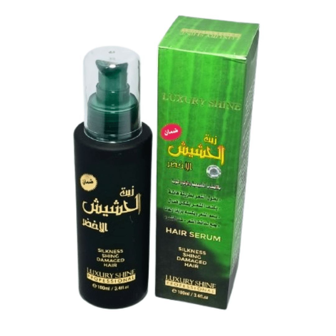 Sérum Capillaire À L'huile De Chanvre Verte