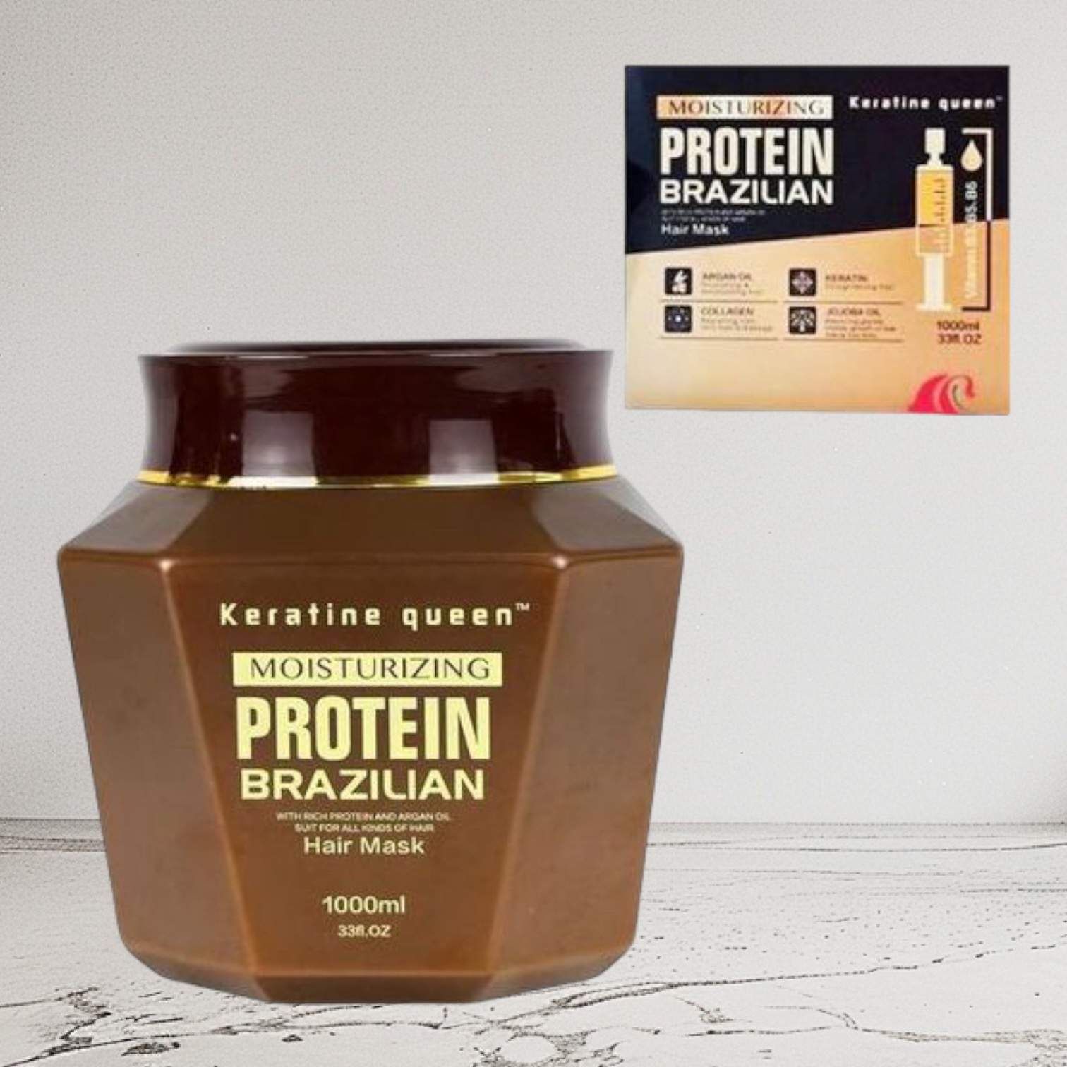 Masque Capillaire Protéiné Brésilien 