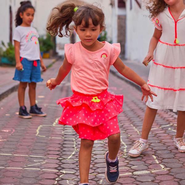 Ensemble Jupe Flamenca T-shirt Maria
