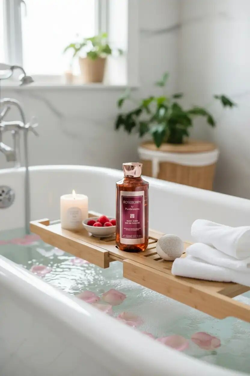 Gel Douche Pureblooms – Hydratation Intense & Parfum Longue Durée thumbnail 4