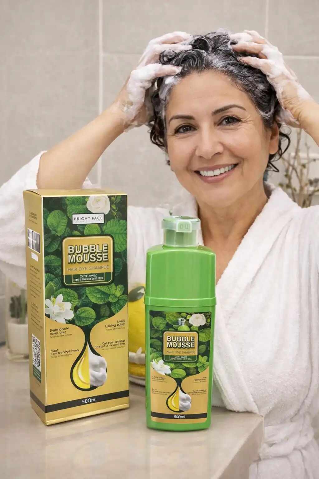 Un Shampooing Colorant Innovant À Base De Plantes 