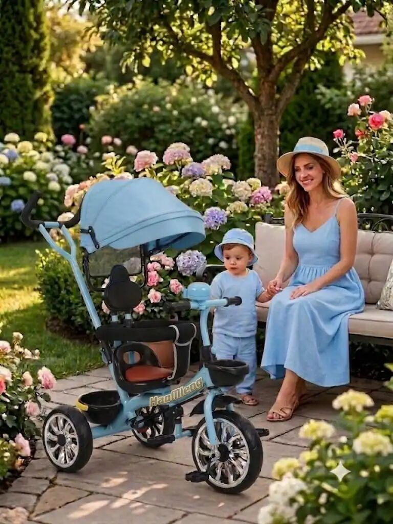 Tricycle Évolutif Multi-fonctions Pour Enfant – Confort & Sécurité Maximale