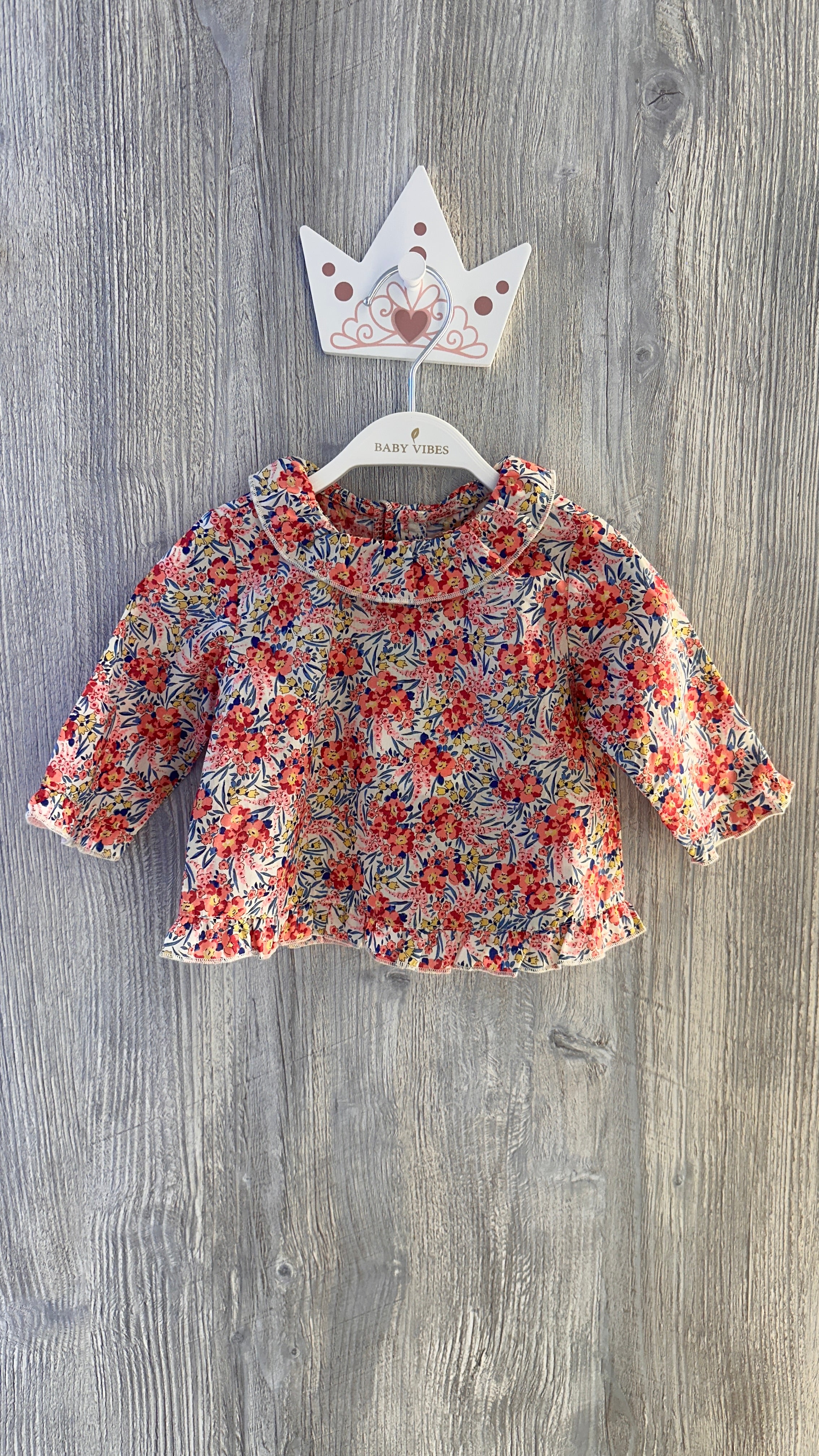 Chemise À Froufrous Florius