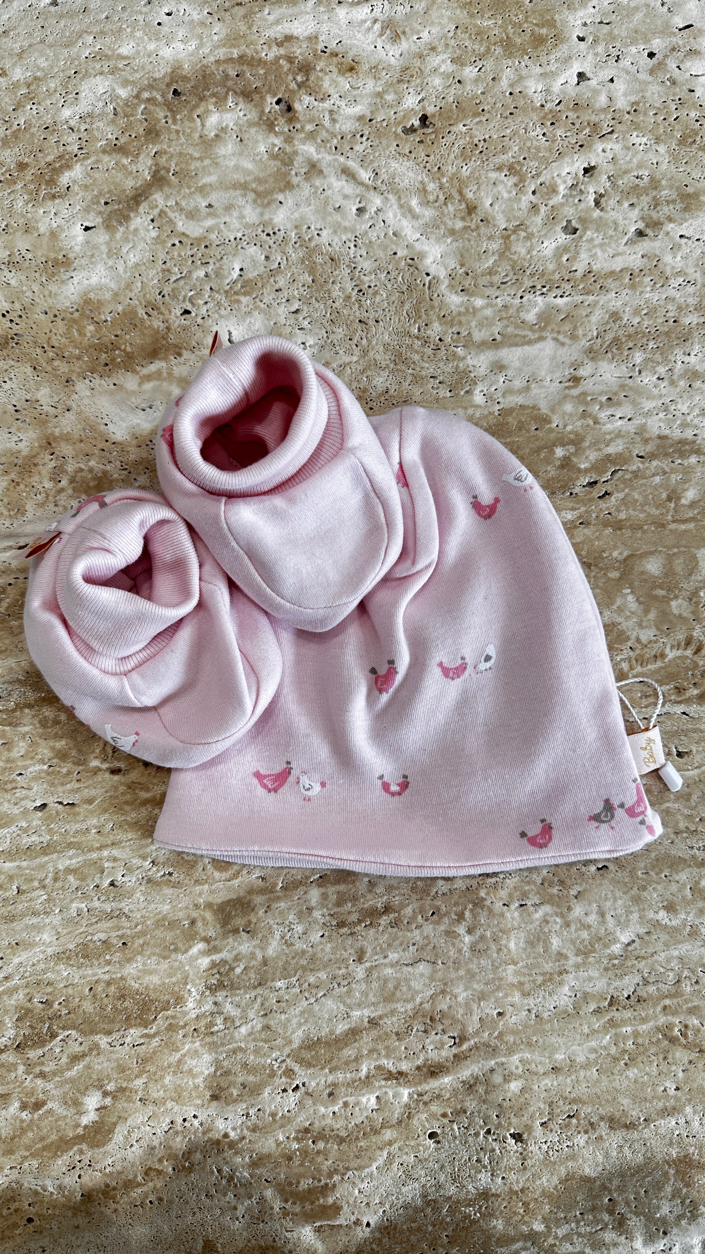 Ensemble Bonnet Et Mitaines Nanny
