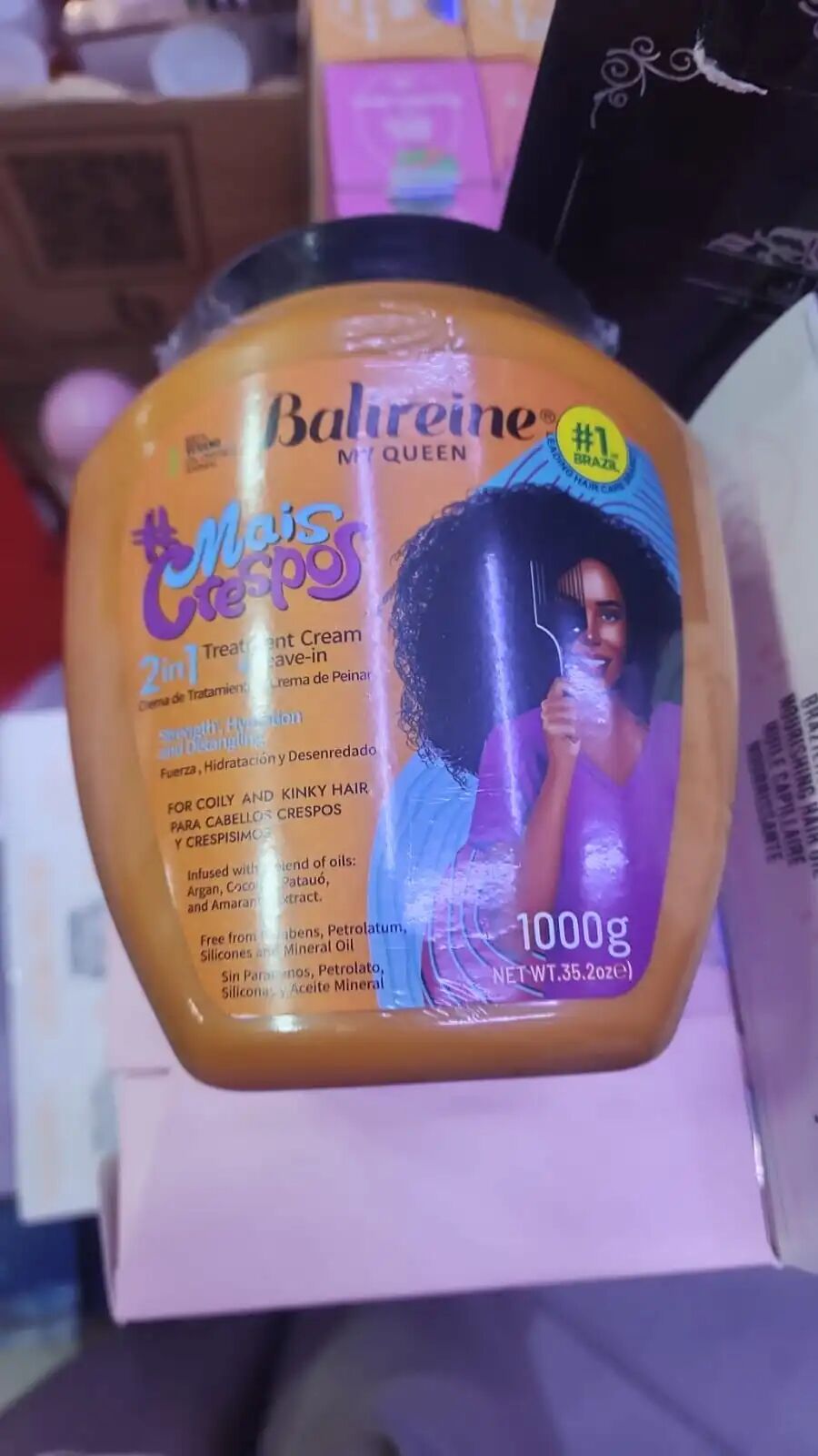 Traitement Expert Pour Cheveux Bouclés Et Afro 1000g 