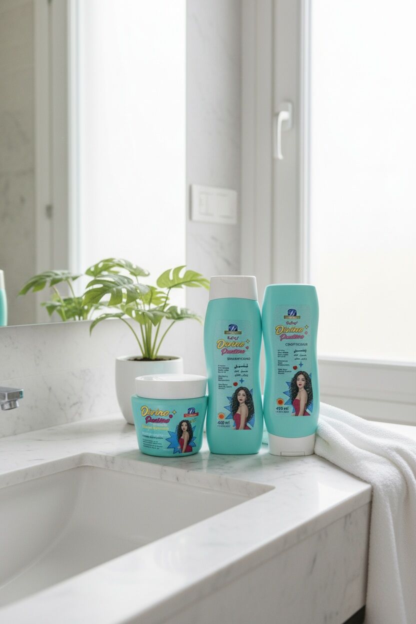 Coffret Capillaire Divina Routine - Shampoing, Après-shampoing Et Masque