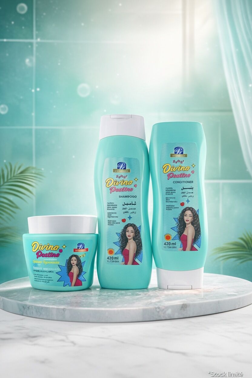 Coffret Capillaire Divina Routine - Shampoing, Après-shampoing Et Masque