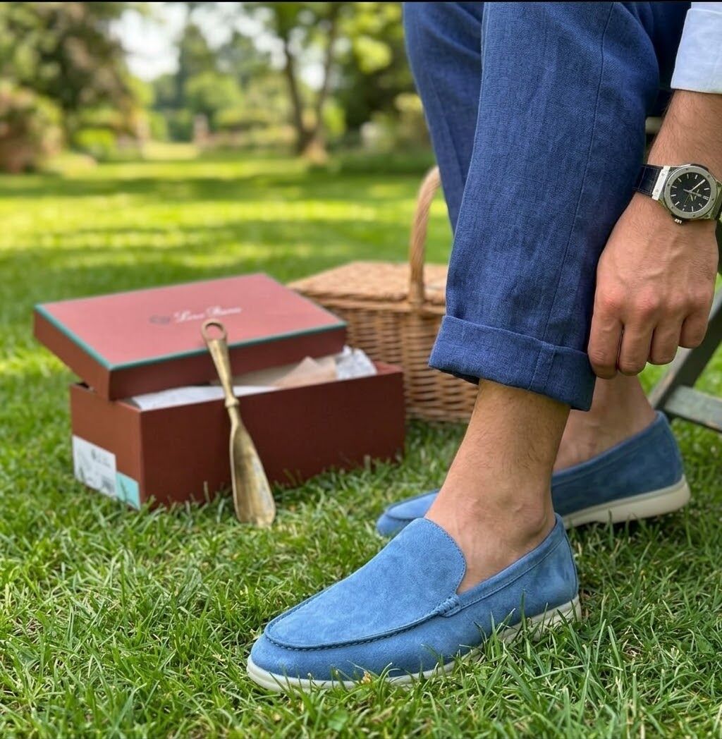 Mocassins En Daim